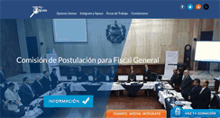 Desktop Screenshot of guatemalavisible.net