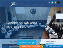Tablet Screenshot of guatemalavisible.net